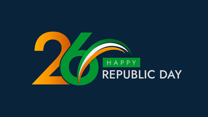 Obraz premium 26 January India Republic Day 74th Celebration Social Media Post