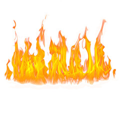 Easy to use flame overlay, transparent PNG