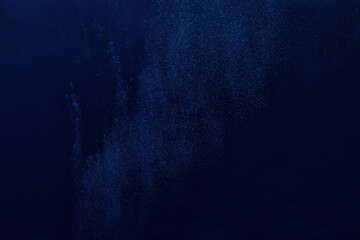 bubbles under water diving background