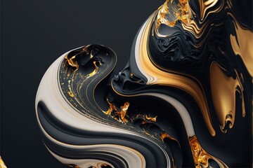 Abstract marble texture background. Generative AI
