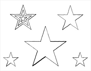 Star Hand Drawn Doodle Icon M_2212001