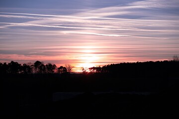 Sonnenuntergang farben