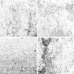 grunge textures set. background. vector illustration.
