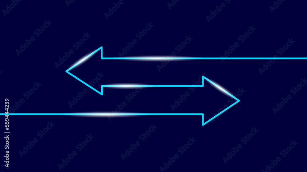 Poster one line continuous money exchange arrows symbol concept. finance online banking finance system. dig