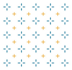 Simple, colorful, abstract, geometric pattern design background. Pattern graphic used for wallpaper, tile, fabric, textile.