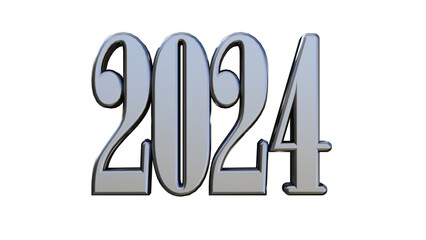 2024 3D Rendering 数字 年