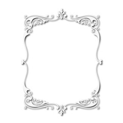 frames in vintage style with elements of ornament, art, pattern, background, texture