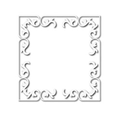frames in vintage style with elements of ornament, art, pattern, background, texture