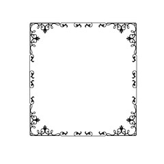 frames in vintage style with elements of ornament, art, pattern, background, texture