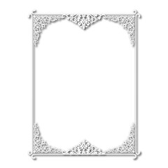 frames in vintage style with elements of ornament, art, pattern, background, texture