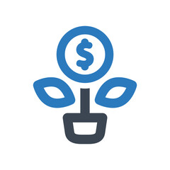 Investment icon - vector illustration . Startup, Business, Finance, Growing, Growth, Investment, Money, Project, line, outline, icons .