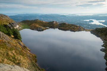 Obraz premium lake in the mountains