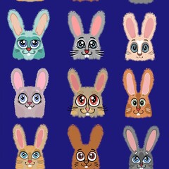 set of rabbits