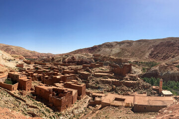 A village in Morocco dry desert 2