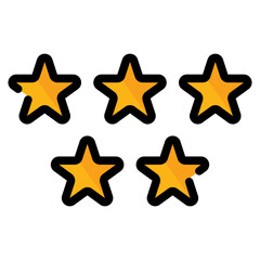 Rating Stars Icon