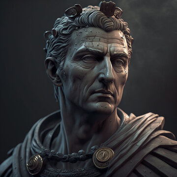 Titus roman emperor. Created with Generative AI technology.