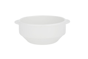 white bowl empty ceramic on transparent png