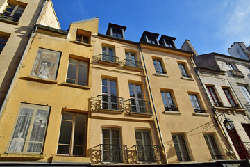 Fototapeta na wymiar Saint Germain en Laye; France - october 26 2022 : the city center