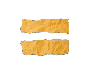 Collection of Recycled paper,crumpled paper,unfolded piece paper on white backgroun