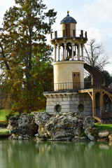 Versailles; France - november 19 2022 : the Marie Antoinette estate
