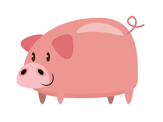 pig cartoon character