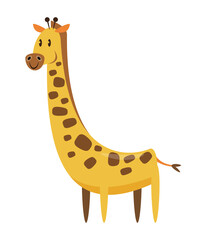 giraffe cartoon character