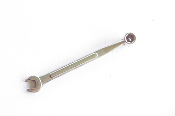 Wrench isolated on white background