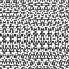 Vector seamless pattern with geometric shapes, circles. For print,packaging,textile,wallpaper,banner,web design