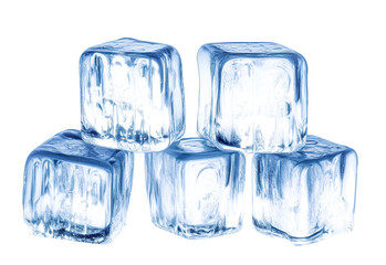 Ice cube overlay easy to use transparent PNG