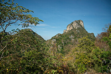 THAILAND LOPBURI KHAO CHIN LAE MOUNTAINS