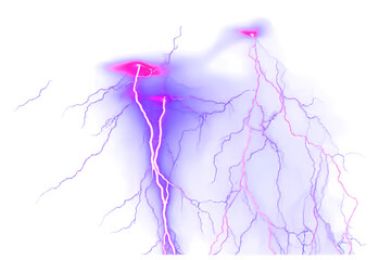 Easy to use real lightning PNG