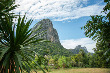 Obraz premium THAILAND LOPBURI KHAO CHIN LAE MOUNTAINS