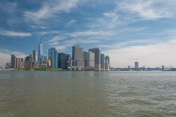 new york city urban skyline landscape