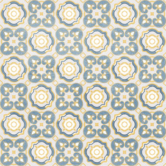 Ethnic pattern for the design of the floor, kitchen, tiles, textiles, wallpaper, packaging. Ethnic...