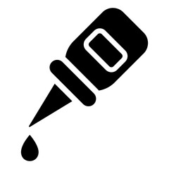 medicine drops bottle illustration

