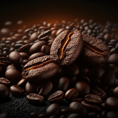 coffee beans. Generative AI
