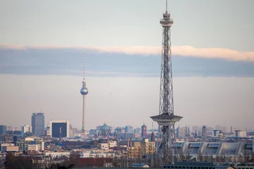 Fototapeten Blick über Berlin vom Teufelsberg aus © Katja Xenikis