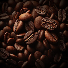 coffee beans. Generative AI