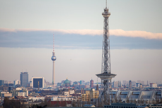 Blick über Berlin vom Teufelsberg aus
