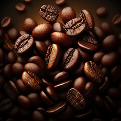 Obraz premium coffee beans. Generative AI