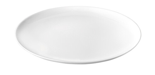 empty plate isolated