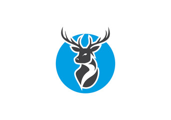 Naklejka premium deer icon design for your business