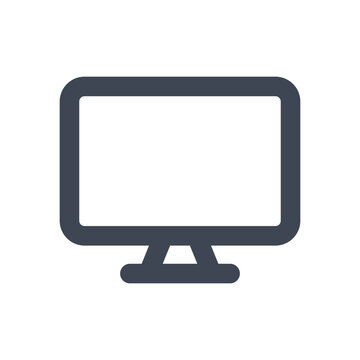 recommend clip art: Computer icon - vector illustration . Computer, desktop, pc, monitor, display, imac, screen, device, Electronics, Electronic, Multimedia, lcd, digital, technology, line, outline, icons .