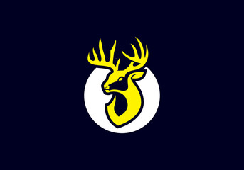 deer icon design for your business