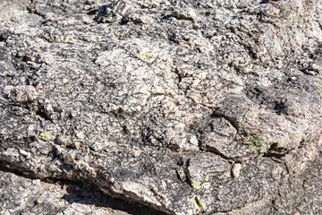 stone texture of rock formations close up