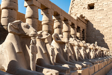 The wonderful karnak temple in luxor egypt