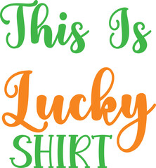 Naklejka premium st. patrick's day design cut files