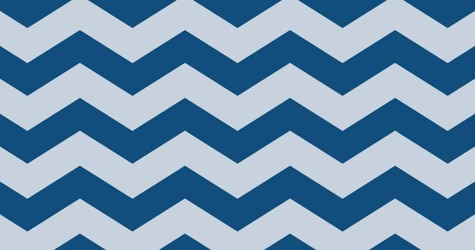blue zig zag pattern background animation
