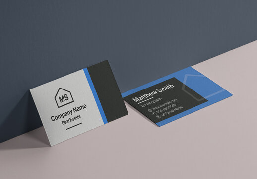 Minimal Personal Business Card Layout