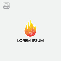 fire flame logo